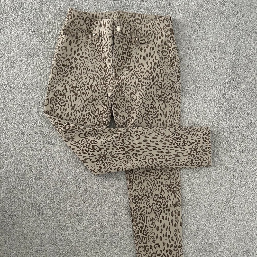 Skinny Cheetah Print Pants